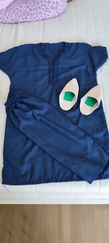 super ensemble orientale pour ceremonie bapteme mariage 3 pieces 4 ans