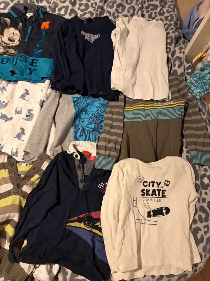 Lot vêtements garçon