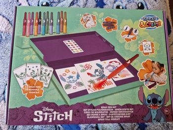 Grand set stylo pulvérisateurs + pochoirs
Stitch