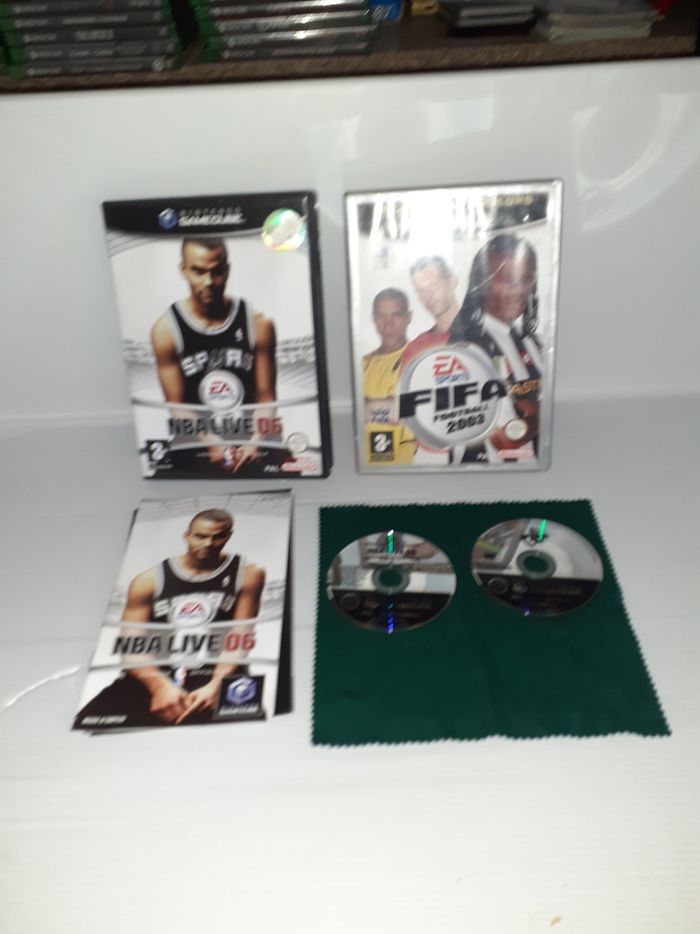 Gamecube nba06 fifa 03