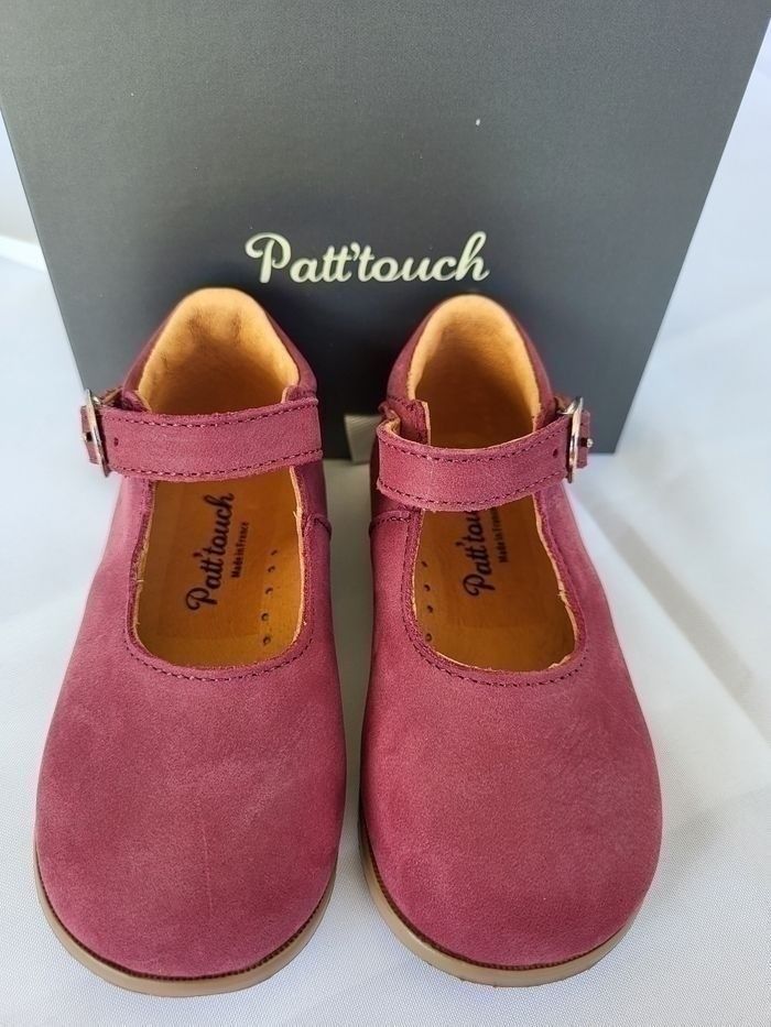 Chaussures fille en cuir Point 19 Made in France 🇨🇵 - photo numéro 3