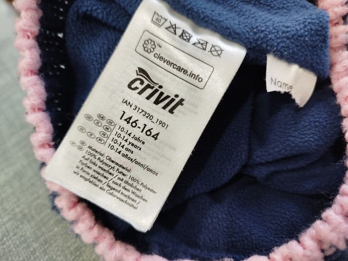 Bonnet, fille, 10/14 ans, Crivit, BEG - photo numéro 3