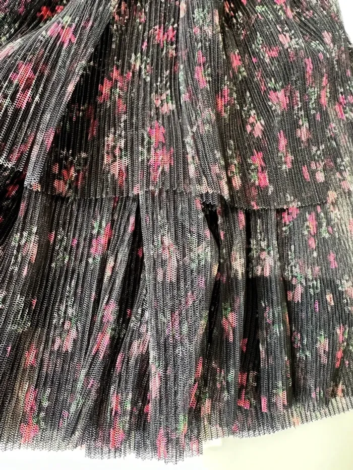 Jupe tulle froufrou imprimé fleur - photo numéro 6