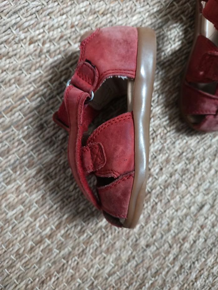 Sandales rouges été shoopom 23 - photo numéro 7