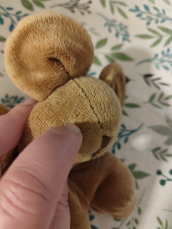 Doudou souris nounours - photo numéro 3