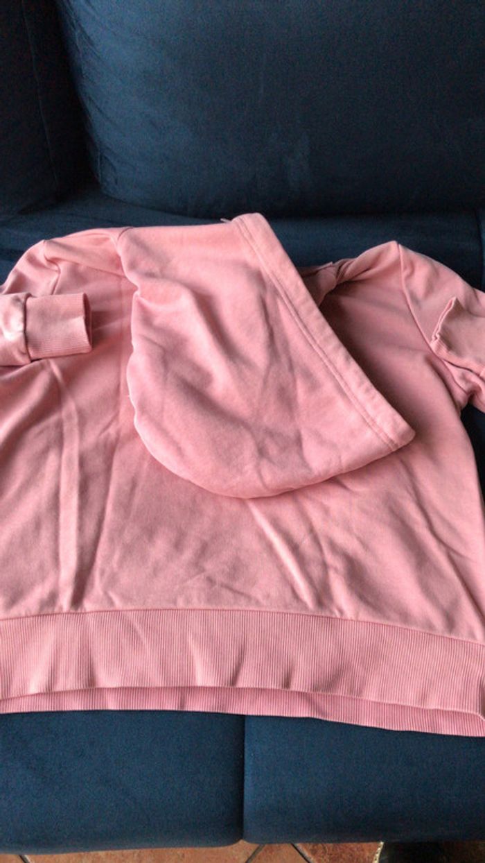 Puma sweat à capuche rose poudrée - photo numéro 4
