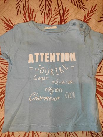 Tee shirt Attention
