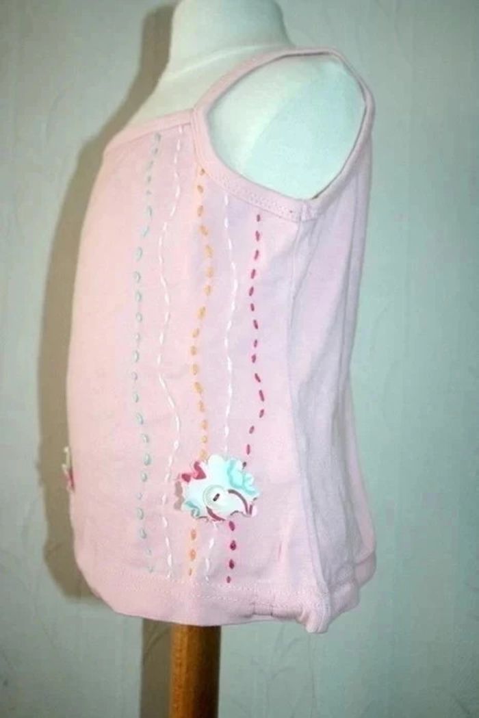 Top à bretelles rose 3 ans - photo numéro 3