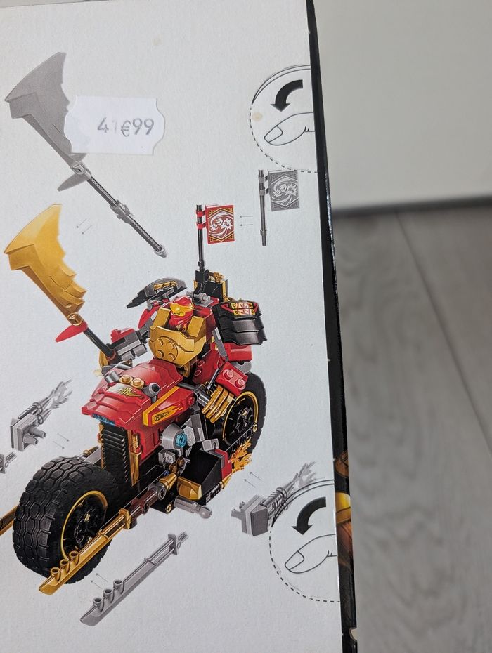 Lego Ninjago 71783 La moto du Robot de Kai neuf - photo numéro 3
