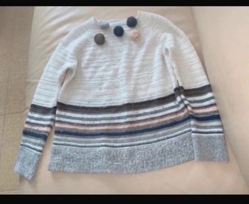 Pull en laine 7/9 ans Benetton 