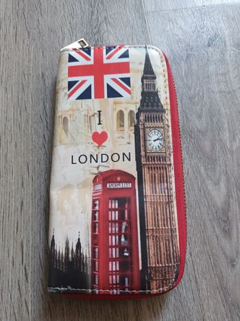 Grand porte monnaie i love london