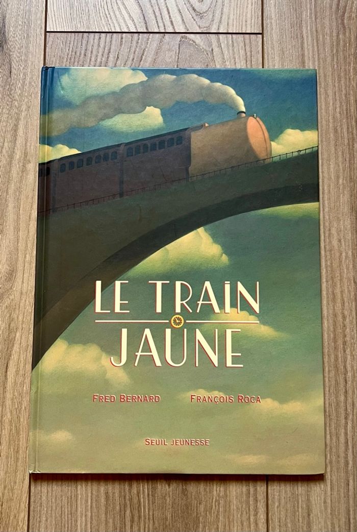 Fred Bernard : Le Train jaune - Livre 📕