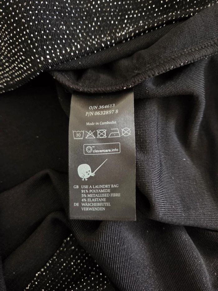 robe Monki noir et argenté taille S - photo numéro 6
