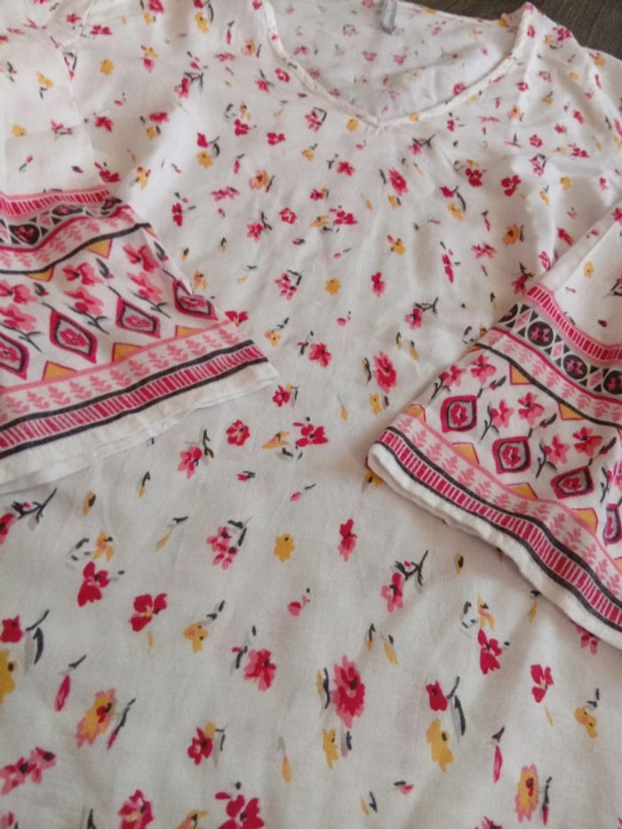 Blouse fleurie - photo numéro 3