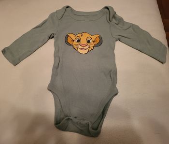 Lot de 3 bodies 1 mois disney