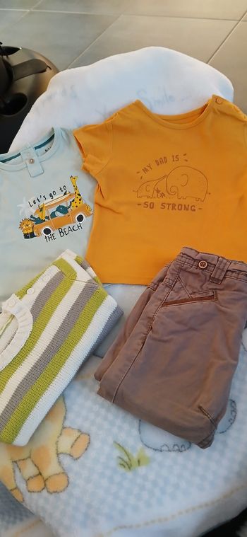 Lot de vêtements garçon 9 mois