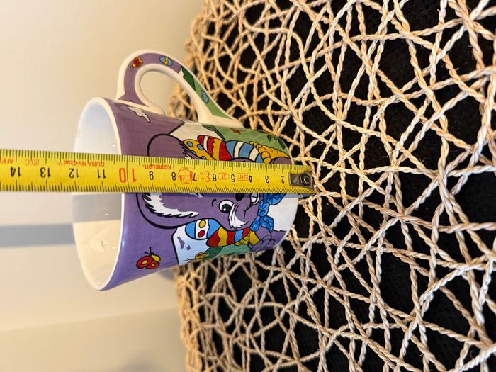 Tasse à café Milka Lapin de Pâques Tasse à thé Lapin Poussins Poules Coq Œufs Panier - photo numéro 2