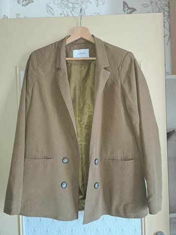 Superbe veste femme promod kaki or M étiquette coupée tbe