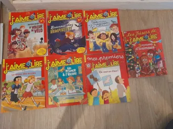 lot de livre j'aime lire