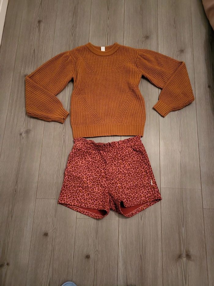 Ensemble short hiver b.nosy 13/14 ans