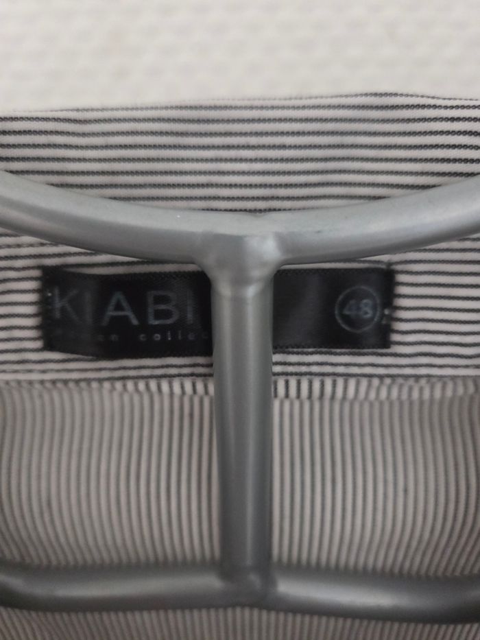 Chemise à rayures femme Kiabi - Taille 48 - photo numéro 3