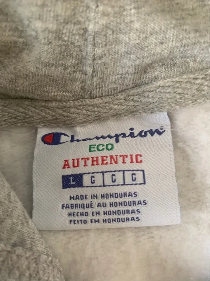 Sweat à capuche Champion zippé - photo numéro 3
