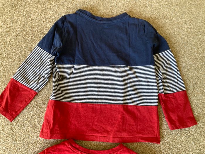 Lot de 2 t-shirts manches longues 6 ans DPAM - photo numéro 5