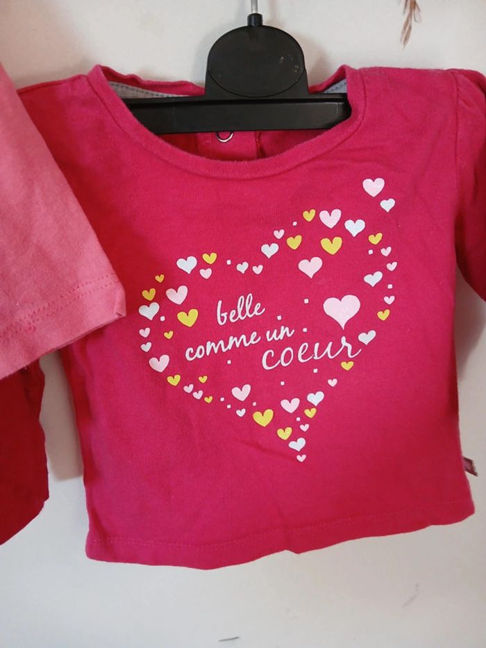 2 t-shirts manches longues - photo numéro 4