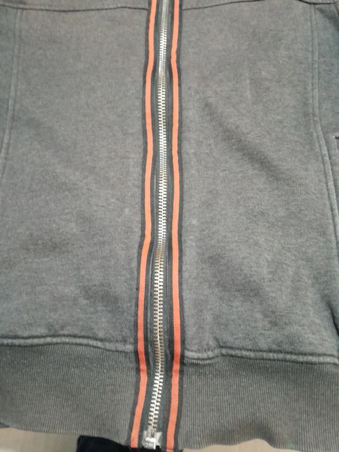 Sweat zippé oxbow effet vieilli - photo numéro 4