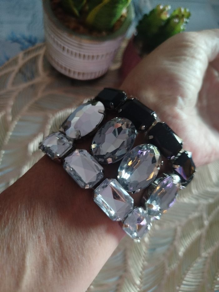 Bracelet strass élastique LOVISA - photo numéro 7