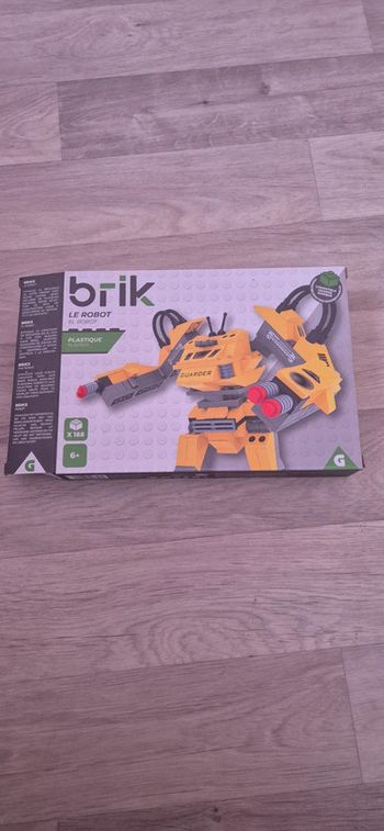 Brik - Robot jaune - Gifi
