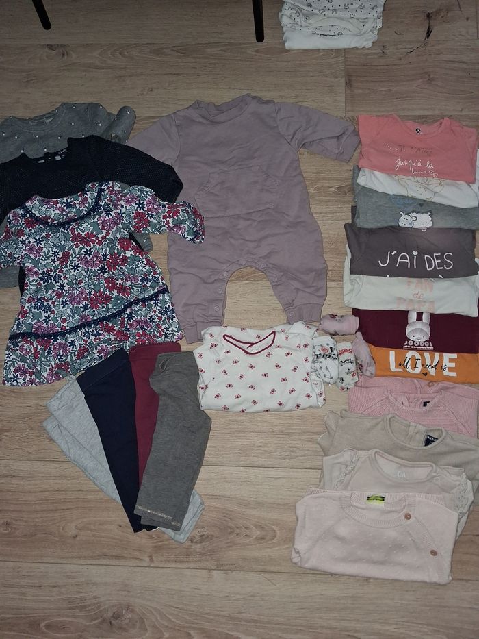 Lot vêtements fille 6 mois