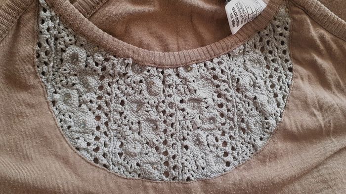 Robe fines bretelles. Macramé et perles. Taille 34/36 - photo numéro 2