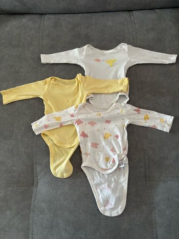 Lot de bodies bébé  Gémo