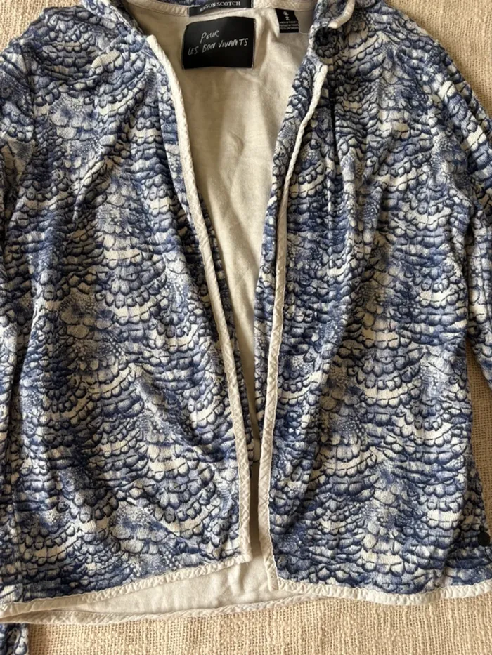 Veste légère Maison Scotch – Taille 2 – 100% coton - photo numéro 2