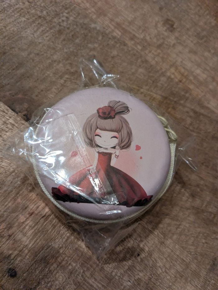 Porte monnaie rond fille