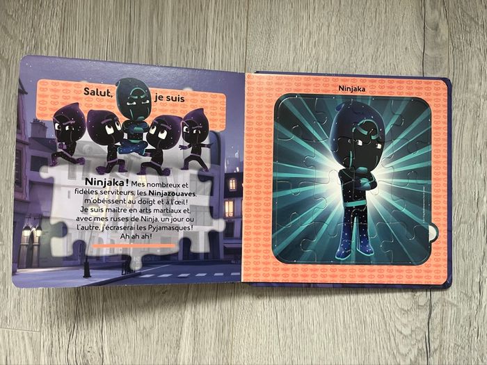 Livre puzzle Pyjamasques – Héros et puzzles intégrés 🦸‍♂️📚 - photo numéro 8