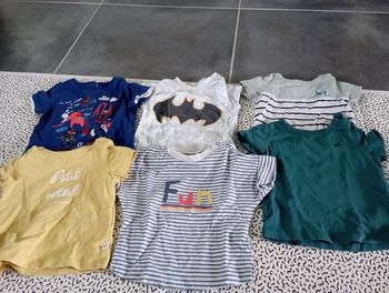 Lot 6 tee shirts 3mois