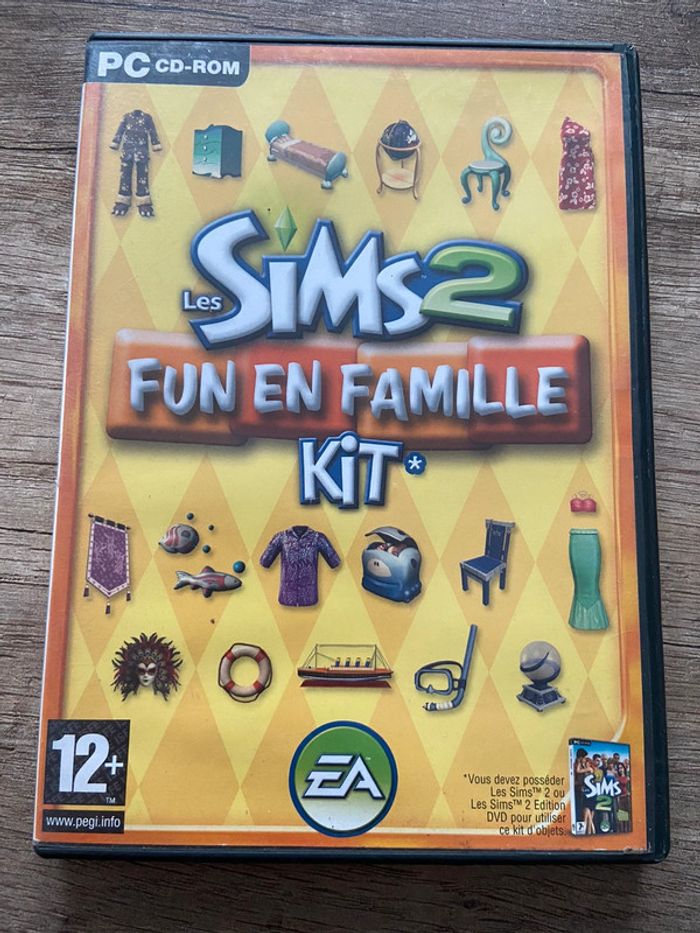 Les sims 2 fun en famille kit pc vintage - photo numéro 1