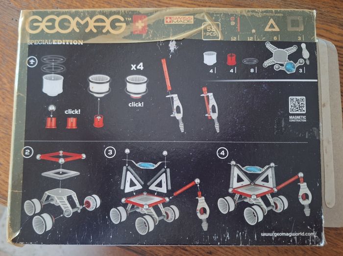 Geomag spécial édition Nasa Rover - photo numéro 2