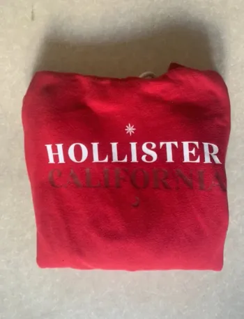 Sweat hollister rouge édition limitée