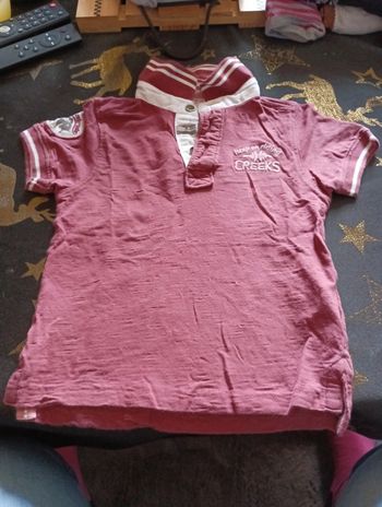 Polo tee shirt manches courtes Creeks garçon 4 ans