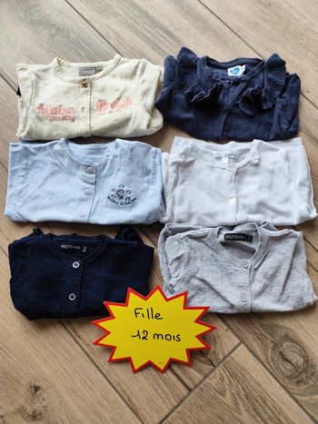 Lot gilet