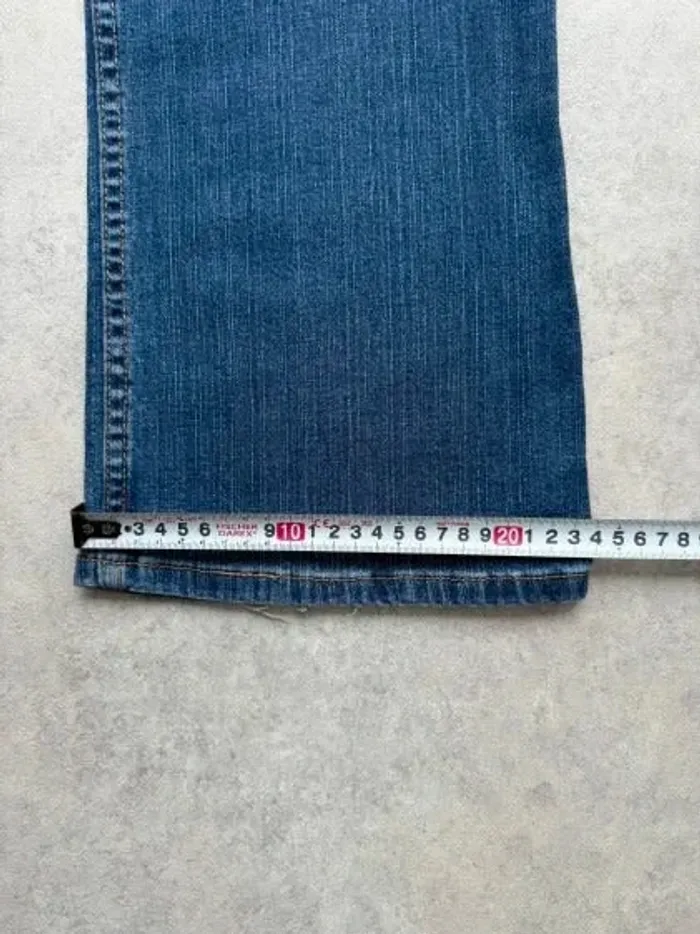 Jeans Levi's W36 FR46 coupe droite bleu marine Femme Women pan580b - photo numéro 5