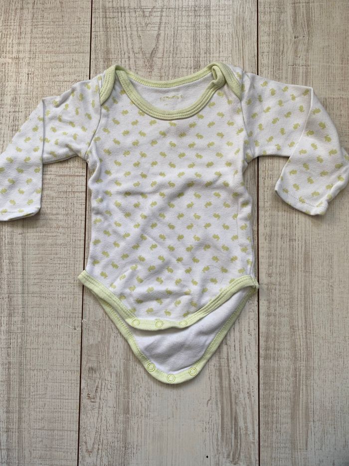 Lot body à manches longues lapin - photo numéro 4