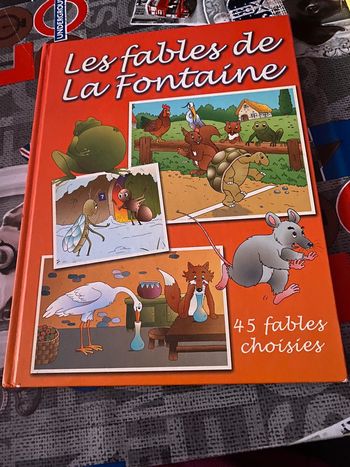 Livre les fables de la fontaine