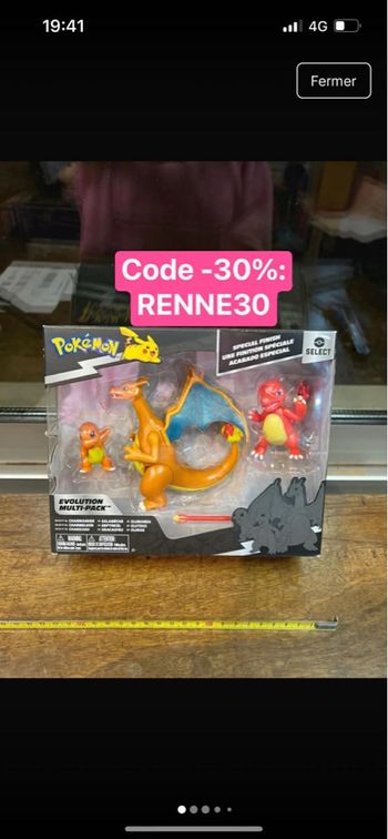 Pokémon dracaufeu évolution multipack sélect, neuf.