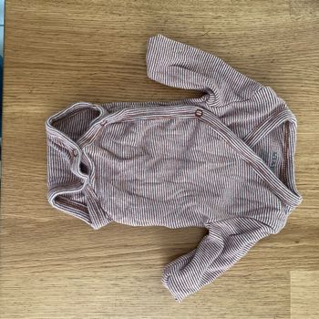 body kiabi rayé 0 mois