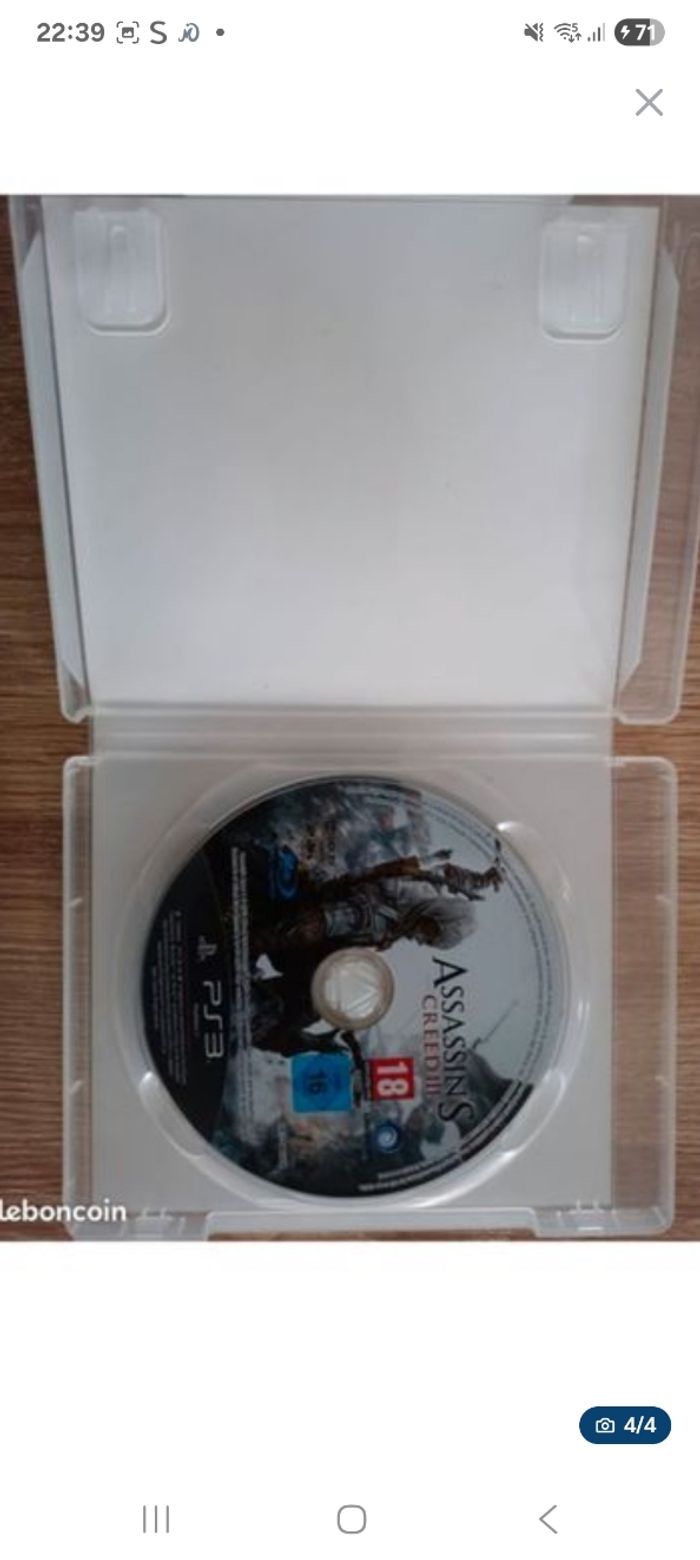 Assassin’s creed 3 PlayStation 3 - photo numéro 3