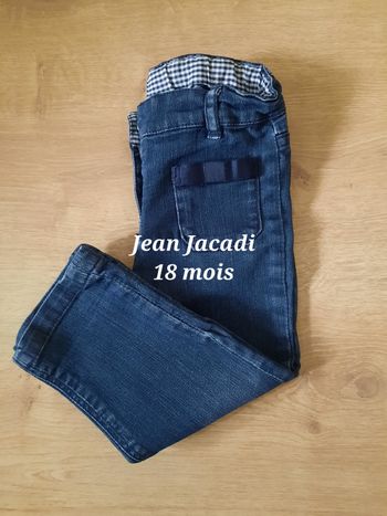 Jean brut Jacadi 18 mois